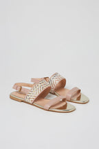 Sandales En Cuir Nude - Harmont & Blaine - Femme