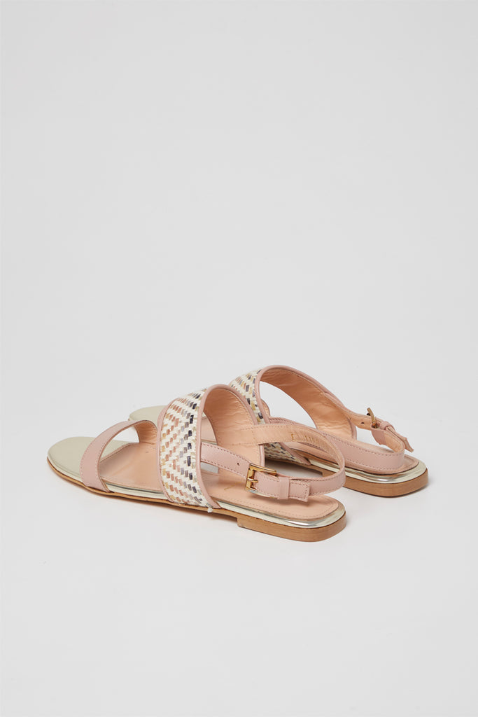 Sandales En Cuir Nude - Harmont & Blaine - Femme