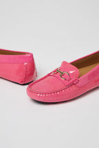 Mocassins En Cuir Verni Fuchsia - Harmont & Blaine - Femme