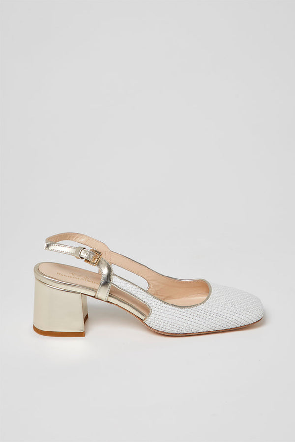Escarpins En Cuir Blanc - Harmont & Blaine - Femme
