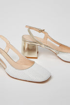 Escarpins En Cuir Blanc - Harmont & Blaine - Femme