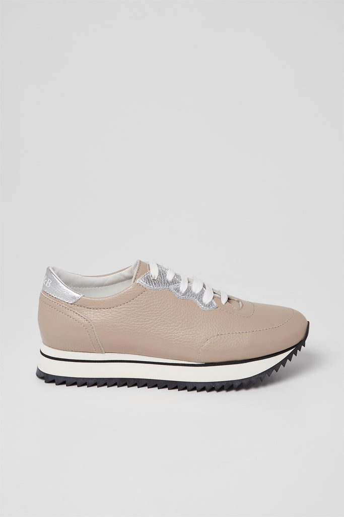 Baskets En Cuir Beige - Harmont & Blaine - Femme