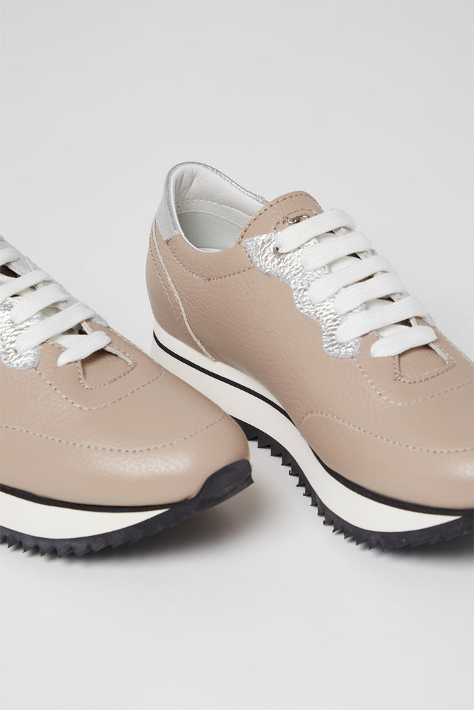 Baskets En Cuir Beige - Harmont & Blaine - Femme
