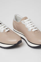Baskets En Cuir Beige - Harmont & Blaine - Femme