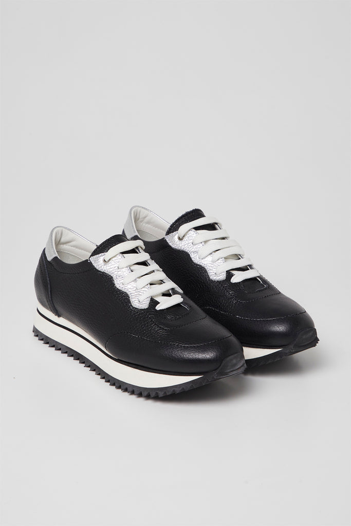 Baskets En Cuir Noir - Harmont & Blaine - Femme