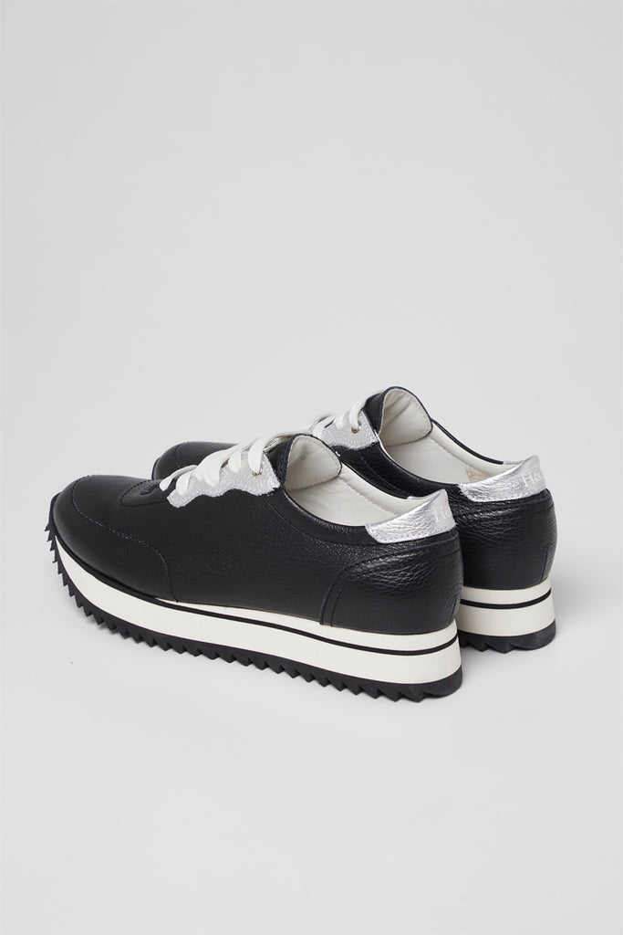 Baskets En Cuir Noir - Harmont & Blaine - Femme