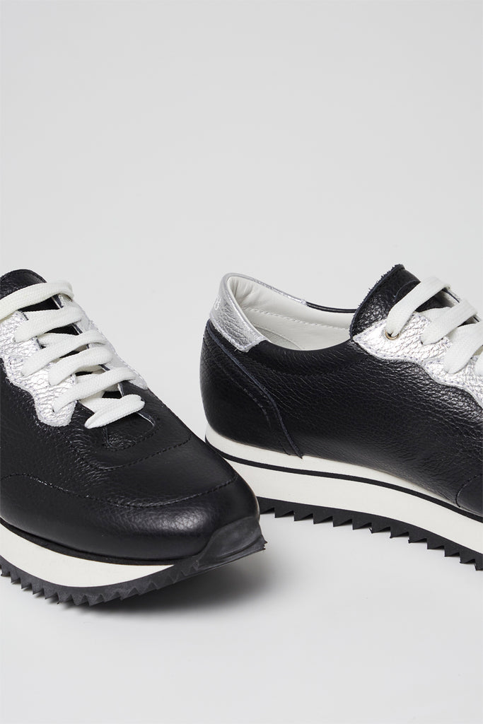 Baskets En Cuir Noir - Harmont & Blaine - Femme