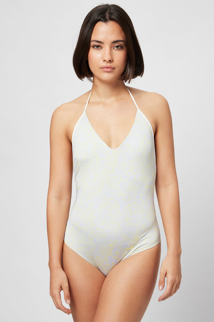 Maillot 1 Pièce Réversible Blanc - Harmont & Blaine - Femme