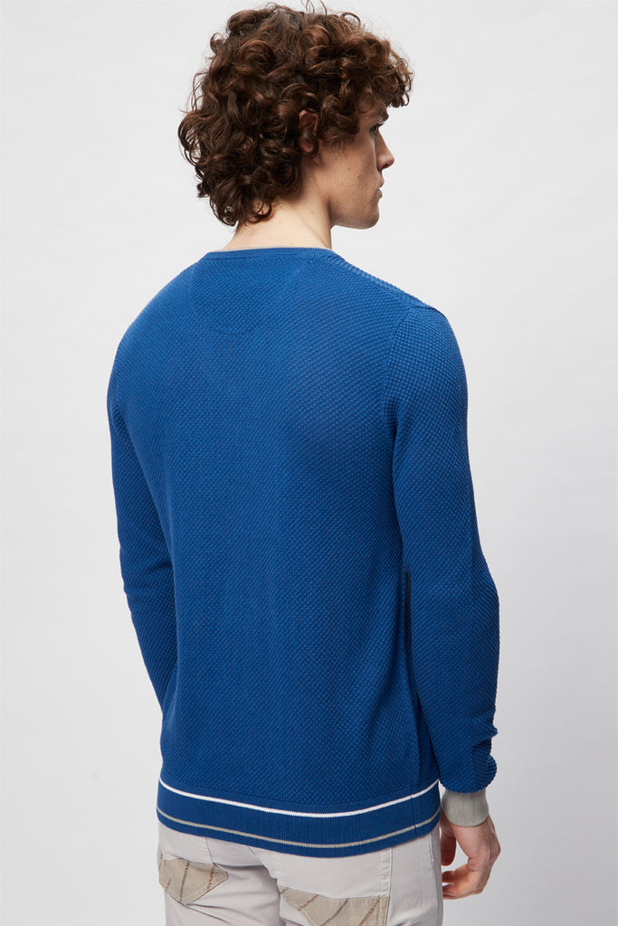 Pull Bleu Roi - Harmont & Blaine - Homme