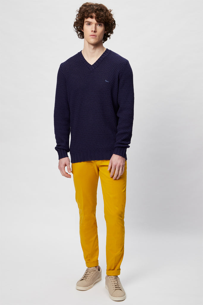 Pull Bleu Marine - Harmont & Blaine - Homme