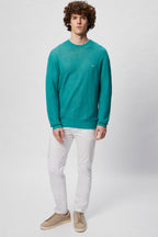 Pull En Lin Turquoise - Harmont & Blaine - Homme