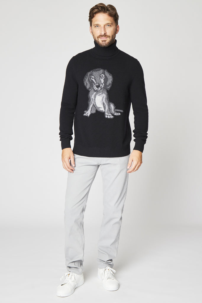 Pull En Laine Et Cachemire Noir - Harmont & Blaine - Homme