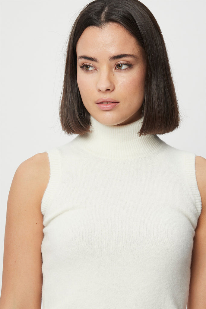 Pull Sans Manches Blanc - Harmont & Blaine - Femme