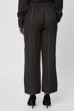 Pantalon Wide Legs Vert Olive - Harmont & Blaine - Femme
