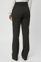 Pantalon Droit Taille Haute Vert Olive - Harmont & Blaine - Femme