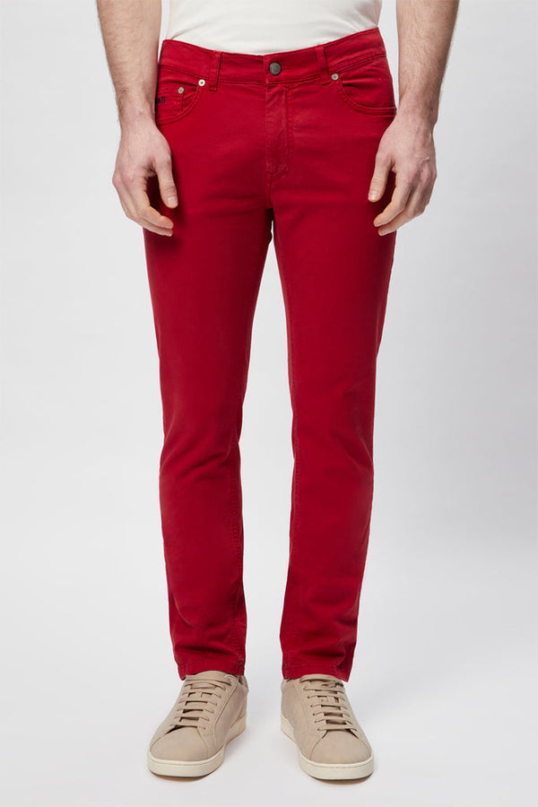 Chino En Jean Rouge - Harmont & Blaine - Homme