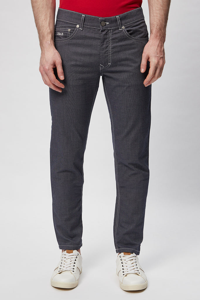 Jean Droit Bleu Marine - Harmont & Blaine - Homme