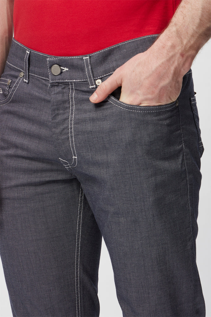 Jean Droit Bleu Marine - Harmont & Blaine - Homme