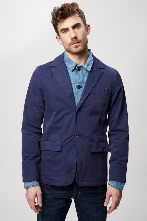 Veste Trompe-L’Œil Bleu - Harmont & Blaine Jeans - Homme
