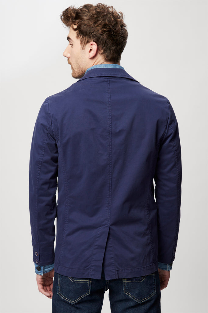 Veste Trompe-L’Œil Bleu - Harmont & Blaine Jeans - Homme