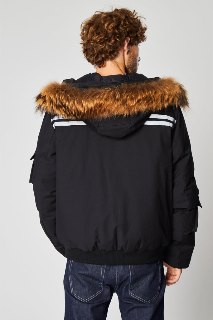 Veste À Capuche Noir - Harmont & Blaine - Homme