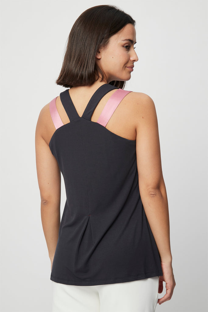 Top Bleu Marine - Harmont & Blaine - Femme