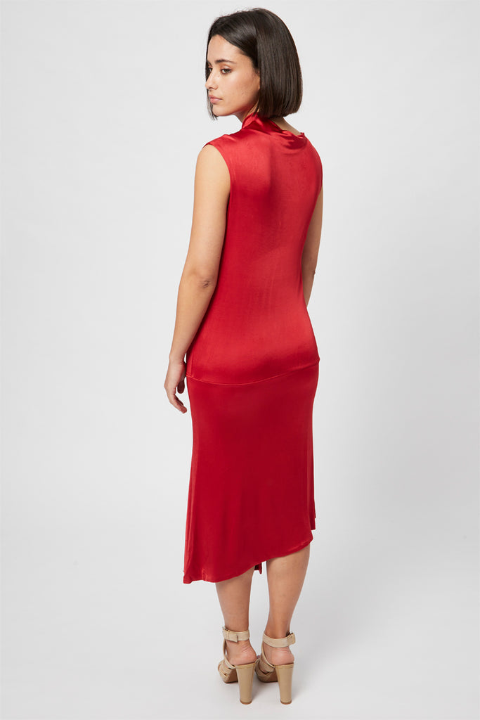 Robe Midi Rouge - Harmont & Blaine - Femme