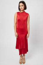 Robe Midi Rouge - Harmont & Blaine - Femme