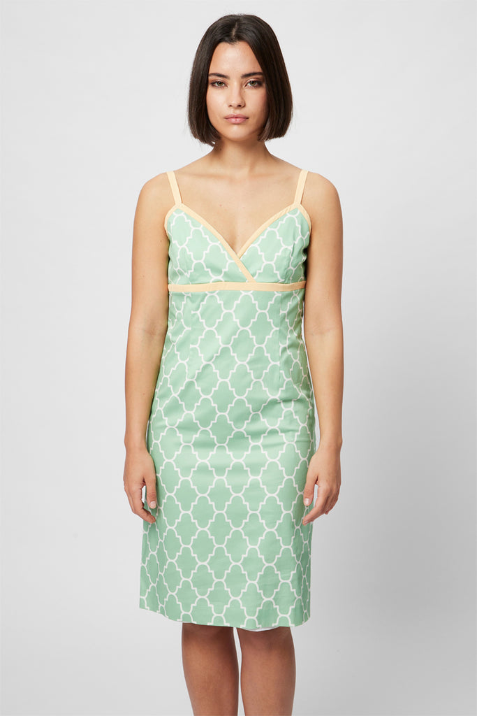 Robe Droite Vert D’Eau - Harmont & Blaine - Femme