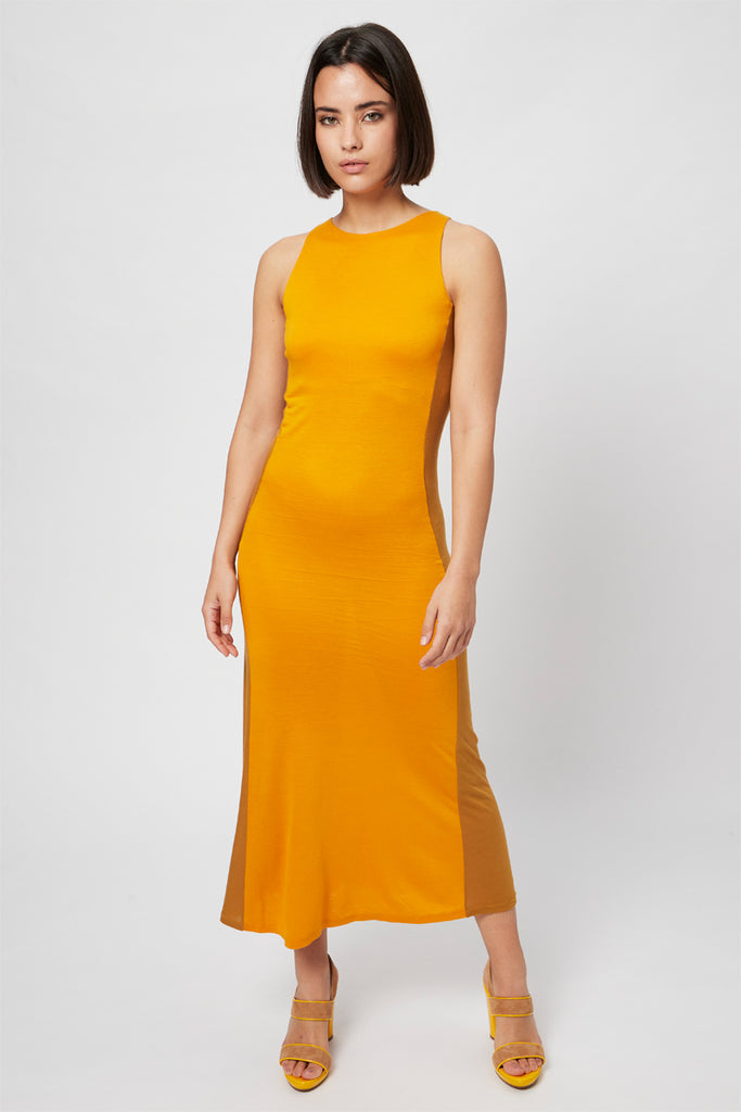 Robe Midi Orange - Harmont & Blaine - Femme