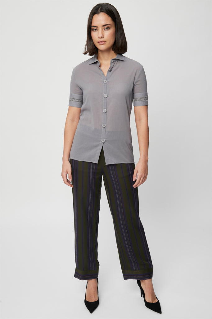Chemisier Gris - Harmont & Blaine - Femme