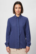 Chemisier Bleu Marine - Harmont & Blaine - Femme