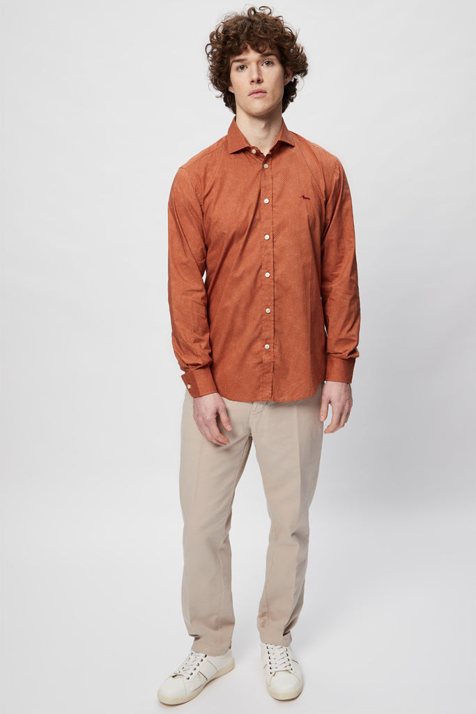 Chemise Rouge Brique - Harmont & Blaine - Homme
