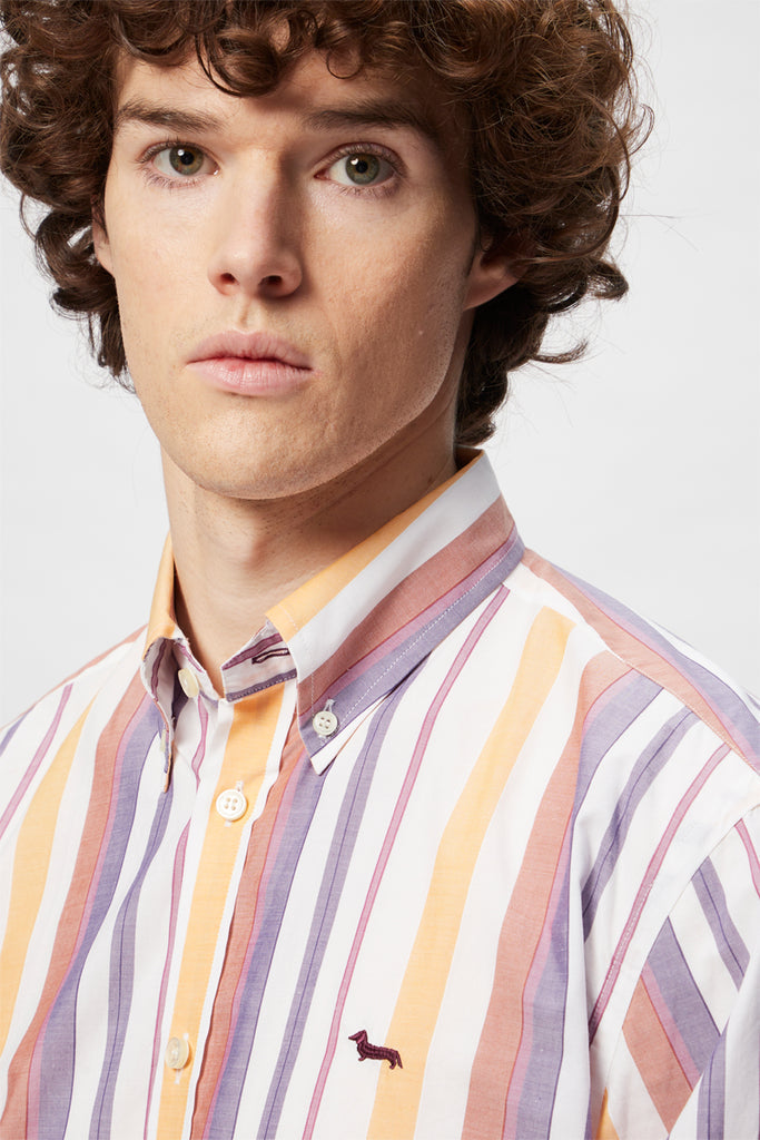 Chemise - Moutarde Et Mauve - Harmont & Blaine - Homme
