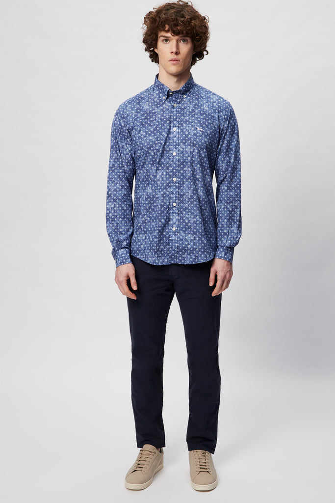 Chemise Bleu Marine - Harmont & Blaine - Homme