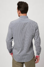 Chemise - Bleu Marine Et Blanc - Harmont & Blaine - Homme