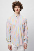Chemise En Lin Blanc - Harmont & Blaine - Homme