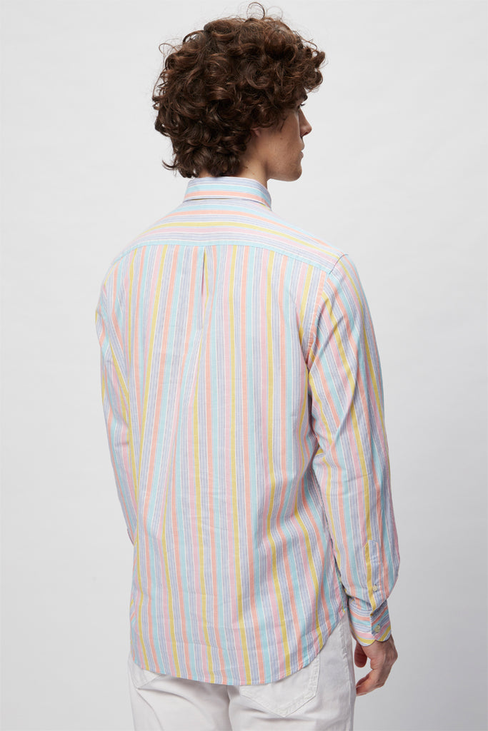 Chemise En Lin Blanc - Harmont & Blaine - Homme