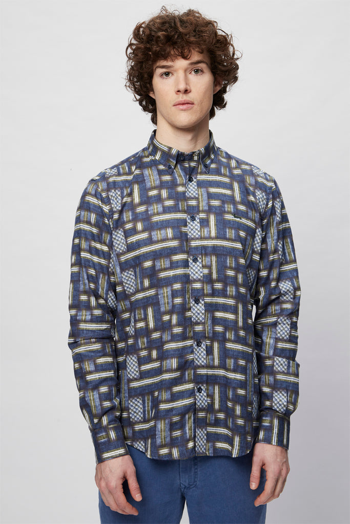 Chemise Bleu Foncé - Harmont & Blaine - Homme