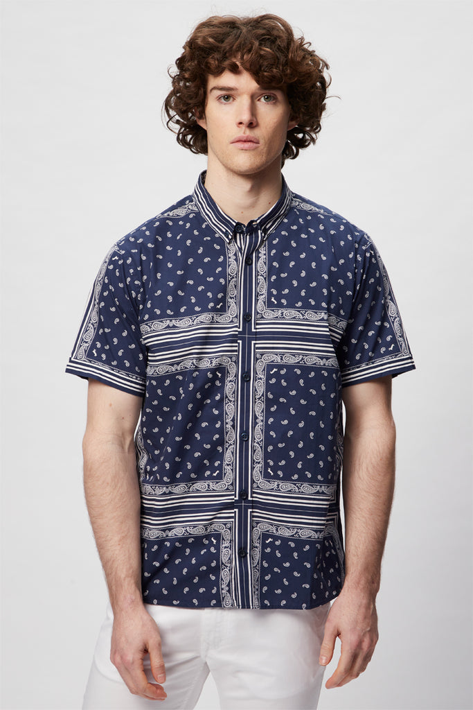 Chemise Bleu Marine - Harmont & Blaine - Homme