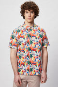 Chemise - Orange Et Vert Foncé - Harmont & Blaine - Homme