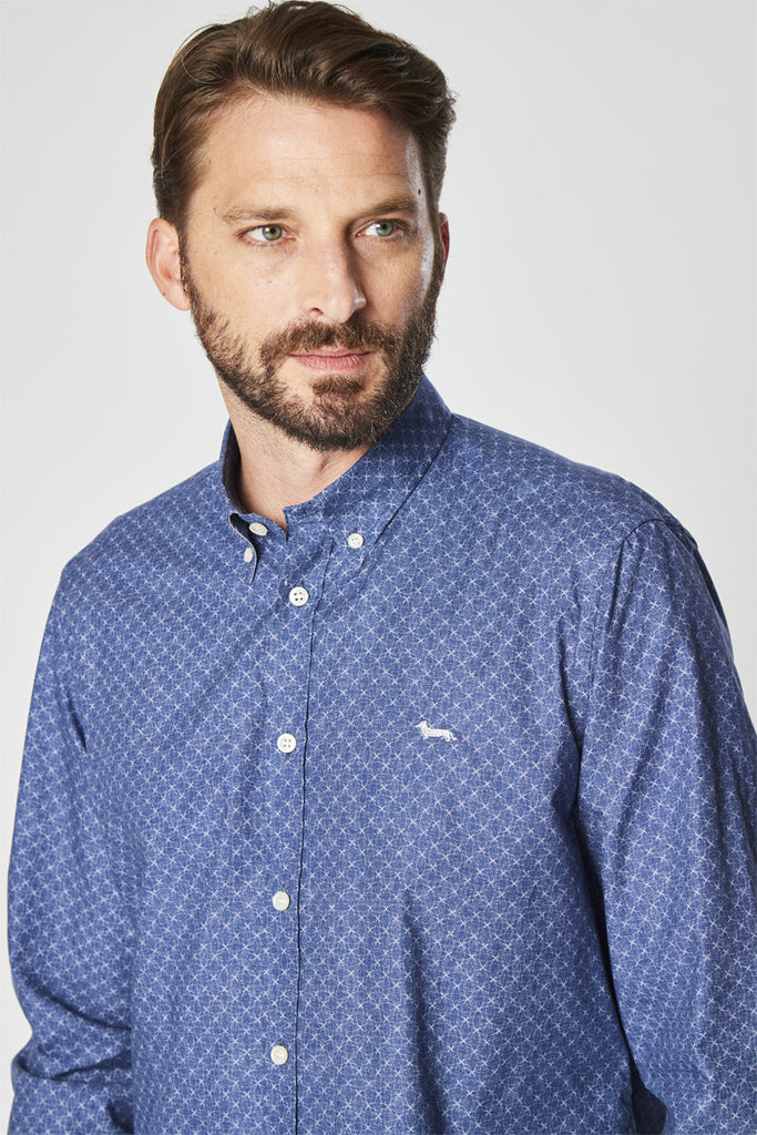 Chemise Bleu Marine - Harmont & Blaine - Homme
