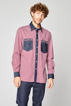 Chemise Bordeaux Et Écru - Harmont & Blaine - Homme