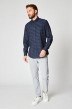 Chemise Rayée Bleu - Harmont & Blaine - Homme