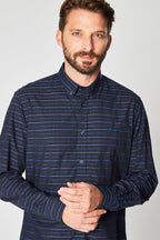 Chemise Rayée Bleu - Harmont & Blaine - Homme