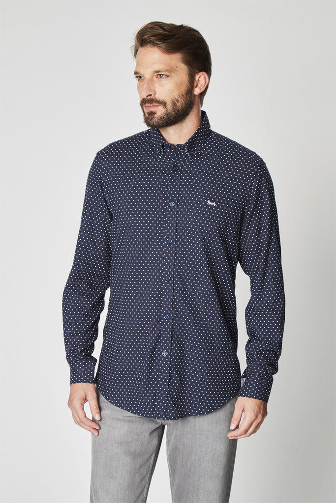 Chemise Bleu Marine - Harmont & Blaine - Homme