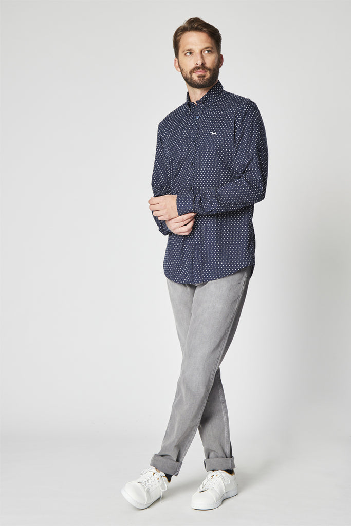 Chemise Bleu Marine - Harmont & Blaine - Homme