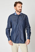 Chemise En Jean Bleu - Harmont & Blaine - Homme