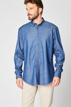 Chemise Bleu Marine Chiné - Harmont & Blaine - Homme