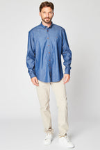 Chemise Bleu Marine Chiné - Harmont & Blaine - Homme